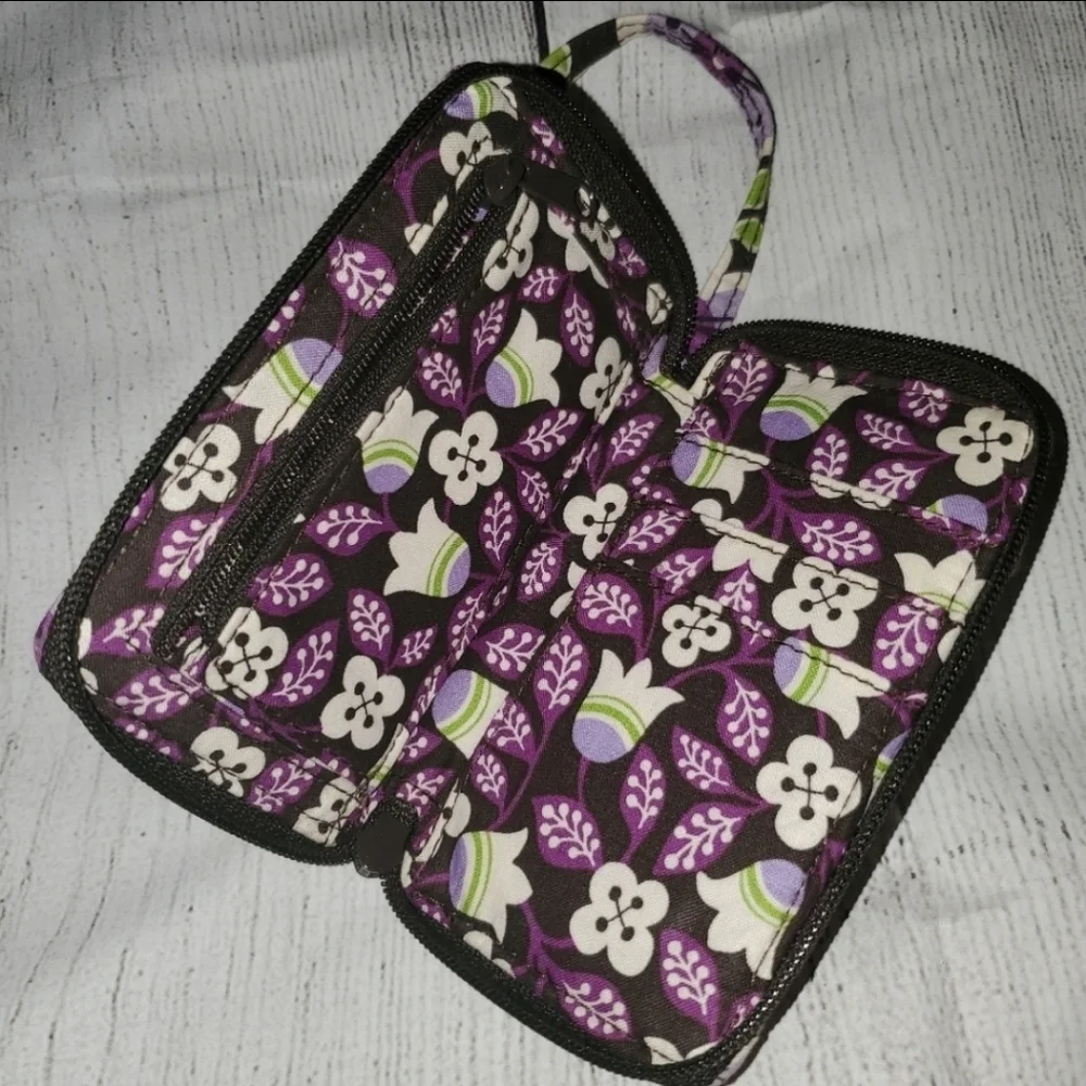 Vera Bradley Plum Purple Wristlet